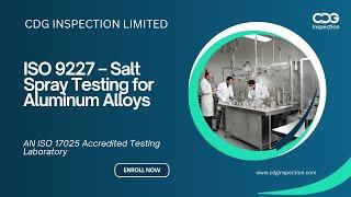 ISO 9227 Salt Spray Testing for Aluminum Alloys | Corrosion Resistance & Quality Assurance