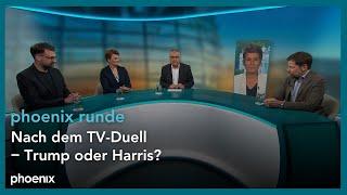 phoenix runde: Nach dem TV-Duell – Trump oder Harris? | 11.09.2024