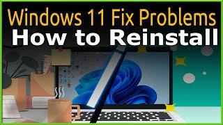 How to Reinstall Windows 11 and Fix Problems #windows11 #windows #reinstall