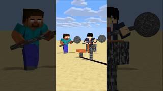 HELP Herobrine To Power Up And Strike The Bedrock #friendship #shorts #trending #anime