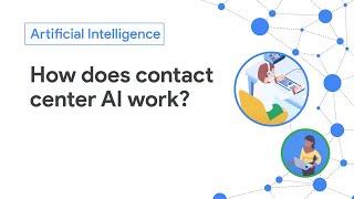 How does Google Cloud Contact Center AI work?