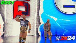 WWE 2K24 - #DIY Entrance w/New World Tag Team Champion Mod | WWE 2K24 PC Mods