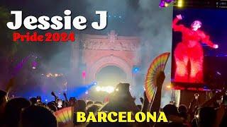 Jessie J Live at Pride Barcelona 2024 | Pride Concerts at Arc de Triomf, Spain