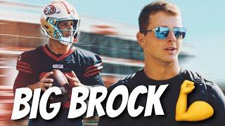 49ers Brock “Baby Bosa” Purdy added strength has been on full display during training camp 