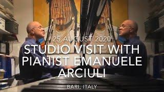 Studio Visit with Emanuele Arciuli