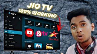 Jio tv app in kodi || Jio tv problem || JIO Tv App all error solve