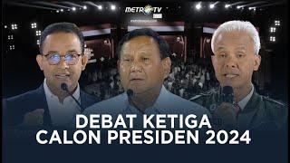 [ FULL ]  DEBAT CALON PRESIDEN 2024, (7JANUARI 2024)