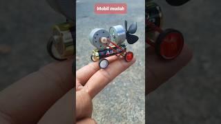 diy membuat mobil mudah dengan double power #kreatif #idebarangbekas #tutorial #diy