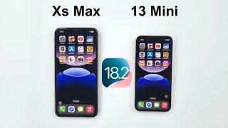 iOS 18.2 - iPhone XS Max vs iPhone 13 Mini | SPEED TEST!