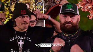 IN FULL! Oleksandr Usyk and Tyson Fury WEIGH IN ahead of rematch 