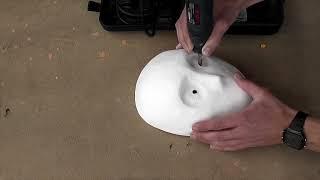 Как сделать маску безглазого джека из бумаги крипипаста (перезалив)