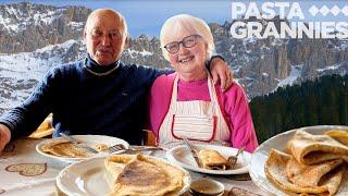 Discover crêpes from Northern Italy called "ambleti'! | Pasta Grannies