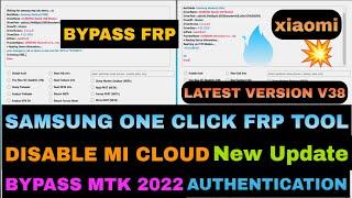 MTK Flash Format All Chipset | SAMSUNG ONE CLICK FRP TOOL | Mediatek auth bypass tool v38