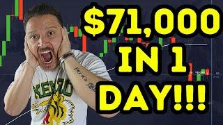 The BEST 5 Minute Strategy - $71,000 In ONE DAY!#BinaryOptions #BinaryOption