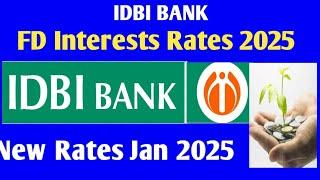 idbi bank fixed deposit interest rates 2025 || idbi bank fd interest rates 2025