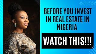 Investment in Real Estate In Nigeria| Questions To Ask Before Investing