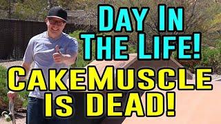 DAY IN MY LIFE - CAKEMUSCLE IS DEAD - NINJALIFE VLOG