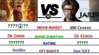 Leo vs Jailer movie comparison | vijay vs Rajinikanth