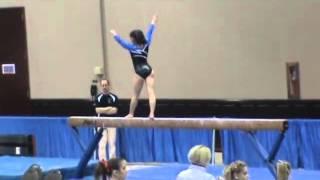 Kristen Clayton College Gymnastics Video