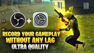 How To Record Free Fire in PC - How To Record Free Fire Gameplay Without Lag In PC - Tutotrial OBS-1