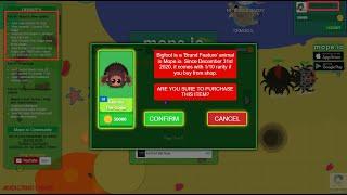 Mope.io| New UPDATE content // I bought Gamma The Gujjar-The ancestor of Booga?