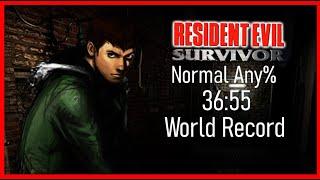 Resident Evil Survivor Speedrun - Normal Any% 36:55 (IGT) World Record