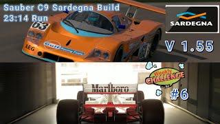 GT7 Sardegna 800 w/Sauber C9 & Weekly Challenges #6 V 1.55