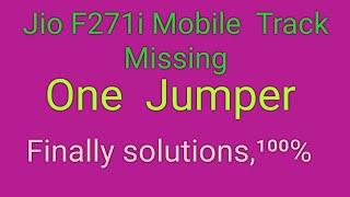 Jio F271i Insert Sim Solution  Sim Not work  Finally Solution  One Jumper ways