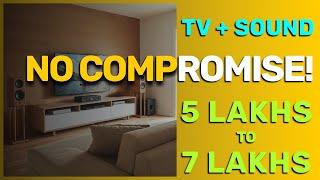 Best AV Setup for Living Room | TV, AVR, Amplifier, speakers all in 5-7 lakh budget