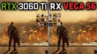 RTX 3060 Ti vs RX VEGA 56 Benchmark – 59 Tests