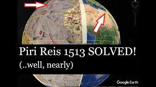 PIRI REIS 1513: A Introduction to Spatial analysis of advanced lost civilizations maps.