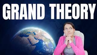 Grand theory – A simple explanation for first year PhD students