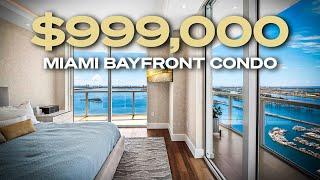 Tour a $1 MILLION Waterfront Condo Deal in Florida | Quantum On The Bay, Miami