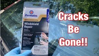 How To Repair Windshield Cracks Using Permatex Windshield Repair Kit