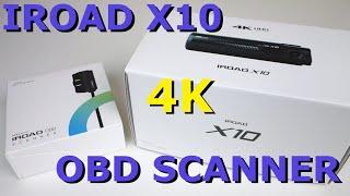 IROAD X10 Review - 4K + 1080P Dash Cam and OBD Scanner