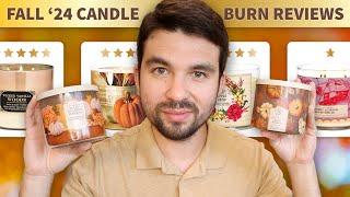 FALL CANDLE SALE Top 5 + Review Rundown – Bath & Body Works 2024