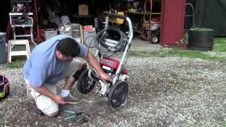 Pressure Washer - motor runs / pump doesn't - How to fix!!!