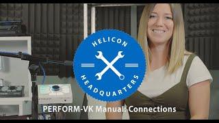 PERFORM-VK Manual E1: Connections