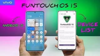 Vivo Funtouch OS 15 Update : Android 15 | Vivo V27,V25,V29 Pro,T2x5G,T2 Pro,T3x,T2x,V29e,V27e,V27Pro