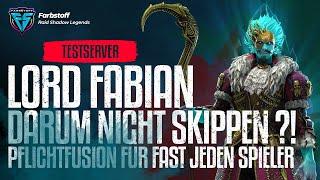 Raid: Shadow Legends - Lord Fabian - Ich würde Sie nicht skippen - Testergebnisse [TestServer]