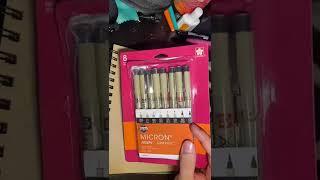 ALL MY ART SUPPLIES! #Anime #amazon  #Art #Shorts