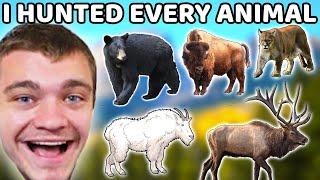 I Hunted EVERY ANIMAL on Silver Ridge Peaks!