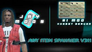 Spawn In Any Item In GTA 5 RP #FiveM | Any Item Spawner V3