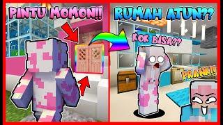 PRANK PINTU PORTAL !! MOMON BINGUNG MENCARI PINTU MASUK RUMAH !! Feat @sapipurba Minecraft