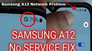 How To fix Samsung Galaxy A12 No Service problem/#SAM-#A12 #NETWORK #EMERGENCY SOLUTION
