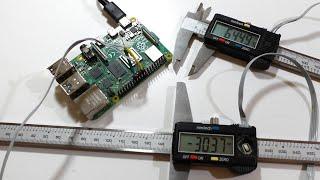 Digital calipers Raspberry Pi interface and getting micron resolution