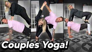 Trying Couples Yoga! *Hilarious*