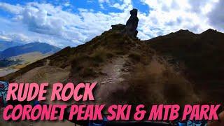 A Rude Rock - Coronet Peak Ski & MTB Park, Queenstown, New Zealand