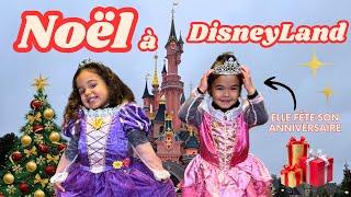 Disneyland Paris à Noël  + Anniversaire de Keilyn avec les princesses Disney 