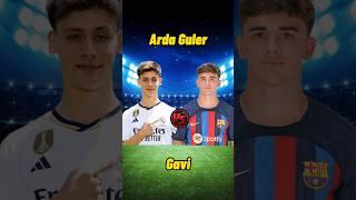 Real Madrid Arda Guler VS Barcelona Gavi (Who is The Best Young Player) #ardagüler